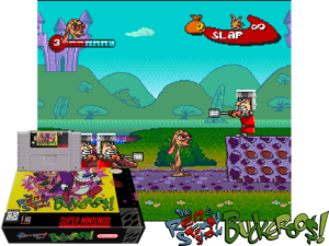 Ren & Stimpy Show, The - Buckeroos! (U) [h1C] Cover